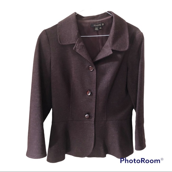 Burgundy Blazer - Picture 1 of 7